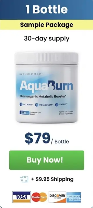 AquaBurn single-bottle offer